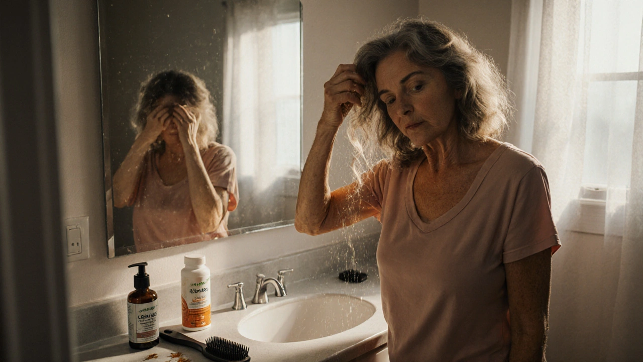 Co dělat při padání vlasů v menopauze? Praktické rady a efektivní řešení