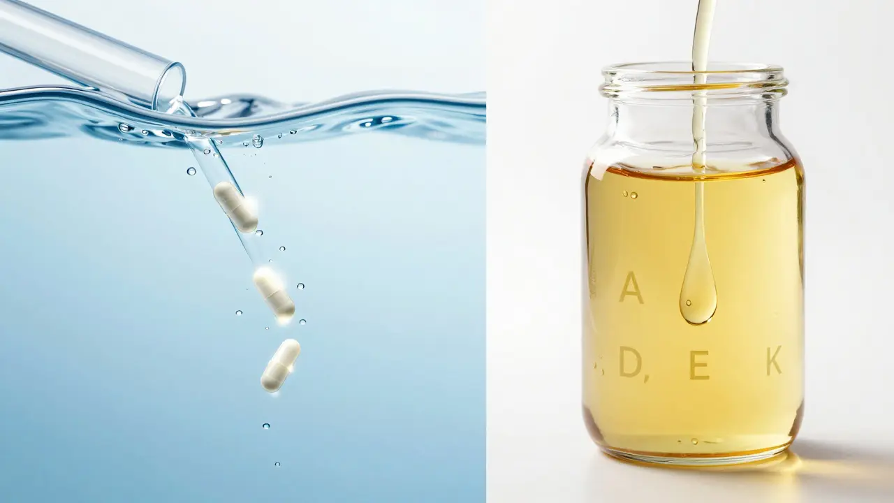 Jak dlouho vydrží vitamíny v těle? Přehled vodní a tukové rozpustnosti