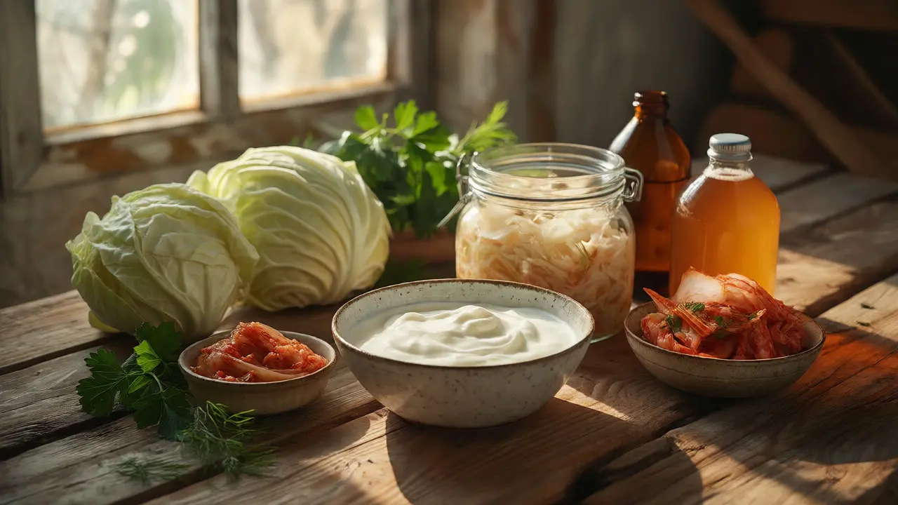Fermentované potraviny jako zdroj laktobacil